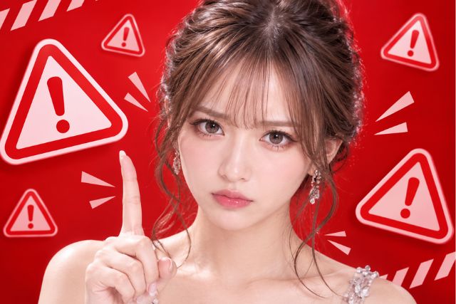 怒った表情の女性